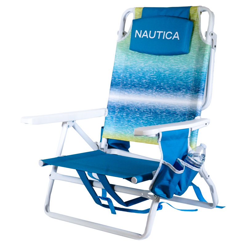 Nautica Folding Beach Chair Wayfair